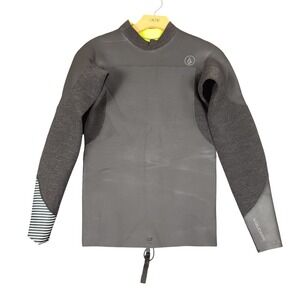 Volcom Gray junior Men's Swim rashguard wetsuit top